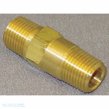 GRAINGER APPROVED Piston Check Valve Brass 1/8 MNPT, 4DHR4