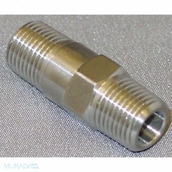 GRAINGER APPROVED Piston Check Valve SS 1/8 MNPT, 4DHT2
