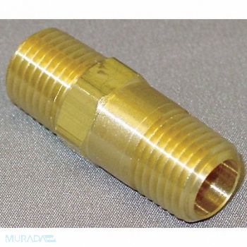 GRAINGER APPROVED Piston Check Valve Brass 1/4 MNPT, 4DHU2