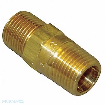 GRAINGER APPROVED Piston Check Valve Brass 1/2 MNPT, 4DHX1