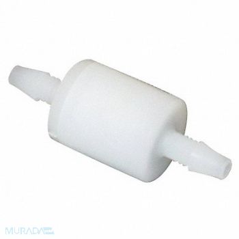 GRAINGER APPROVED Ball Check Valve Polypropylene 1/8 Barb, 4DHX9