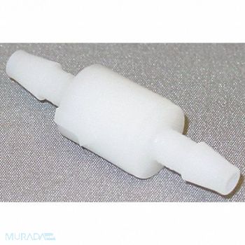 GRAINGER APPROVED Ball Check Valve PP 3/16 Barb, 4DHY2