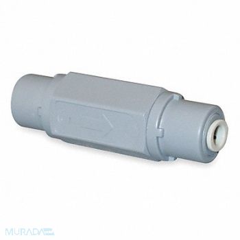 GRAINGER APPROVED Ball Cone Check Valve PVC 1/4 Push, 4DJA9