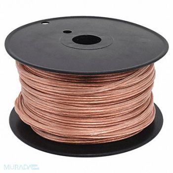 GRAINGER APPROVED Lamp Cord 2 Cond 18AWG SPT-1 Clear 250ft, 4DPD7