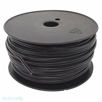 GRAINGER APPROVED Lamp Cord 2 Cond 16AWG SPT-2 Blk 250ft, 4DPD9