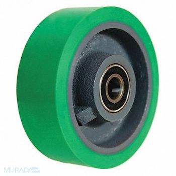 GRAINGER APPROVED PUR Tread on Iron Core Wheel 6, 4DU68