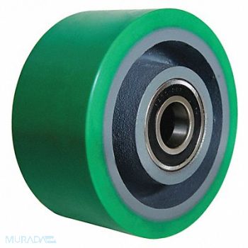 GRAINGER APPROVED PUR Tread on Iron Core Wheel 6, 4DU69