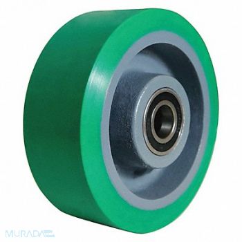 GRAINGER APPROVED PUR Tread on Iron Core Wheel 8, 4DU71