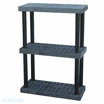 STRUCTURAL PLASTICS Plstc Shelf 16inx51inx36inShlfLdCp 160lb, 4DV13