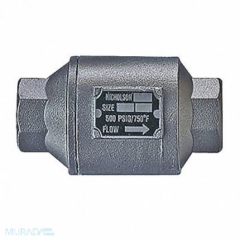 NICHOLSON Steam Trap 750F 316L Stainless Steel, 4DXF4