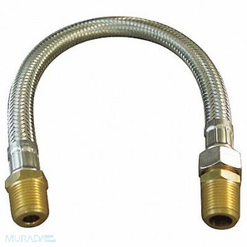 GRAINGER APPROVED Flexible Hose Assembly 3/4 ID x 36 L, 4DXP4