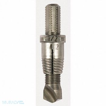 ALDEN Drill/Extractor Tool 1/4 In Size/Cap, 4DZL1