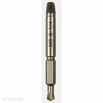 ALDEN Drill/Extractor Tool #1 Size #5 #6 Cap, 4DZL6