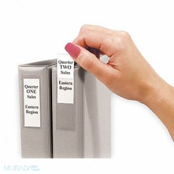 C-LINE PRODUCTS Label Holder 4-5In Binder PK12, 4DZW7