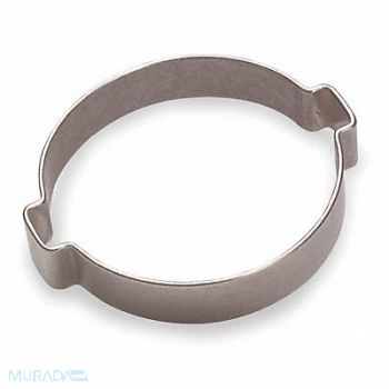OETIKER Double-Ear Clamp SS 33/64 Max OD PK100, 4E586
