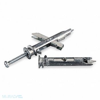 RED HEAD Togl Bolt Anchr Znc Aloy #8 2-1/8 L PK50, 4E824