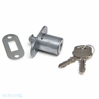LOCK CORP OF AMERICA Push Lock Keyed Different, 4ECC1