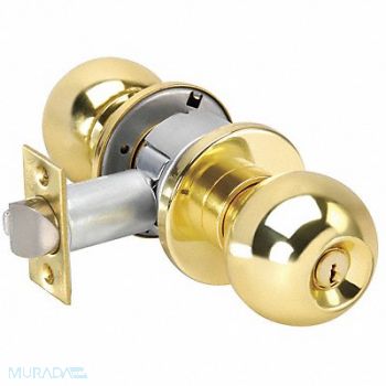 YALE Knob Lockset Mechanical Storeroom Grd. 2, 6HHA3