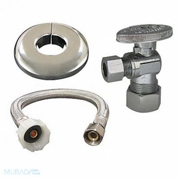 KISSLER Water Connector Kit 5/16 ID x 12 L, 4EEV9