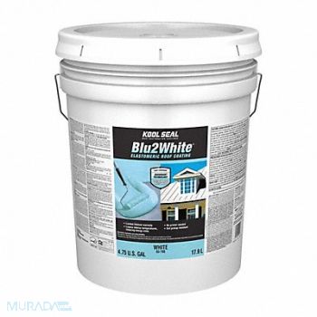 KOOL SEAL Protective Roof Coating 4.75 gal, 4EEZ7