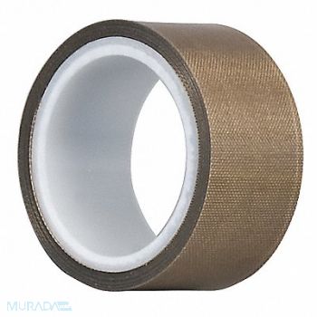 TAPECASE PTFE Tape 6 in x 5 yd 4.7mil Brown, 15D607