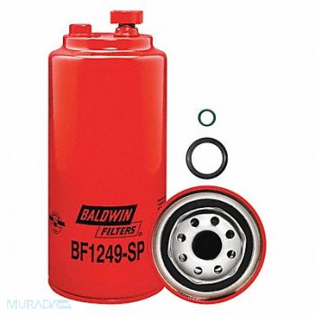 BALDWIN FILTERS Fuel Filter 8-29/32x3-11/16x8-29/32 In, 4ENL5