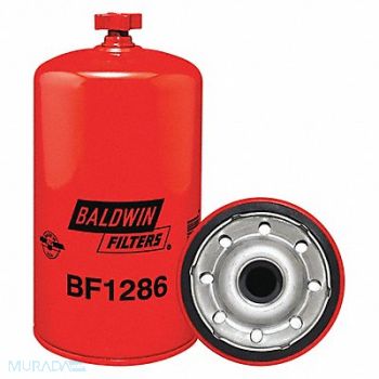 BALDWIN FILTERS Fuel Filter 8-11/32 x 4-1/4 x 8-11/32 In, 4ENN2