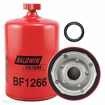 BALDWIN FILTERS Fuel Filter 6-5/32 x 3-11/16 x 6-5/32 In, 4ENN6