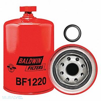BALDWIN FILTERS Fuel Filter 6-3/16 x 3-11/16 x 6-3/16 In, 4ENP5