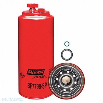 BALDWIN FILTERS Fuel Filter 9-17/32x3-11/16x9-17/32 In, 4ENR6