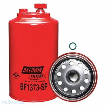 BALDWIN FILTERS Fuel Filter 8-1/8 x 4-9/32 x 8-1/8 In, 4ENR9