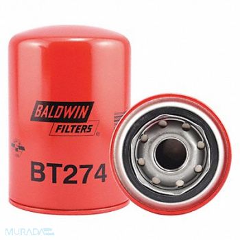 BALDWIN FILTERS Hydraulic Filter Spin-On 5-3/8 L, 4ENW5