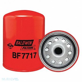BALDWIN FILTERS Fuel Filter 5-29/32x4-13/32x5-29/32 In, 4ERF4
