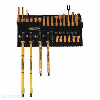 SLIDE SLEDGE HE Tool Assortment w/Rack 31 Pc, 4XGT1