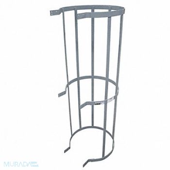 COTTERMAN Safety Cage Gray Powder Coat Steel, 4EU28