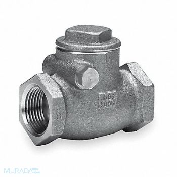 MILWAUKEE VALVE Swing Check Valve Bronze 2 FNPT, 4EVJ9