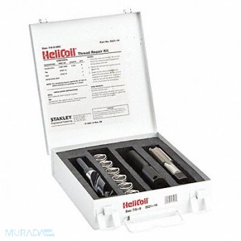 HELI-COIL Thread Repair Kit 304 SS 7/8-9 6 Pcs, 4EYA5