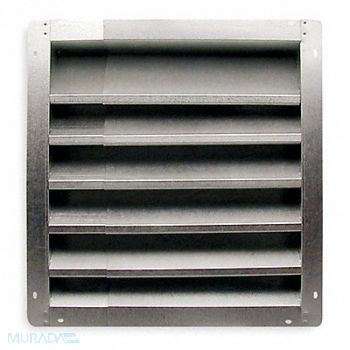 DAYTON Louver Intake 36-48 In Aluminum, 4F959