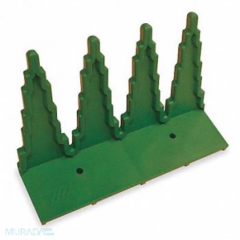 VIKAN E9634 Hygienic Tool Holder 9 3/8 in L Green, 4FA15