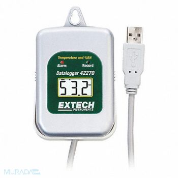 EXTECH Data Logger Temperature and Humidity, 4FB65