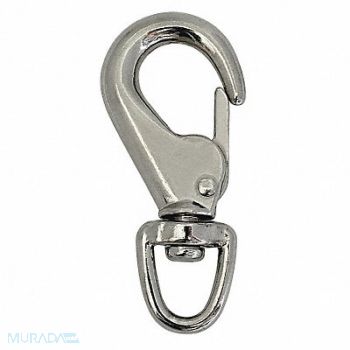 LUCKY LINE PRODUCTS Eyelet Spring Snap L 3 1/2 In, 4FCF4