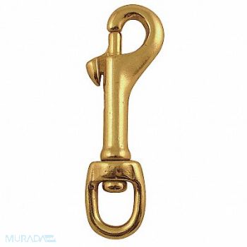 LUCKY LINE PRODUCTS Slide Bolt Spring Snap L 3 In, 4FCH1