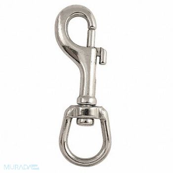 LUCKY LINE PRODUCTS Slide Bolt Spring Snap L 4 7/8 In, 4GGK9