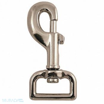 LUCKY LINE PRODUCTS Slide Bolt Spring Snap L 3 1/8 In, 4FCL2