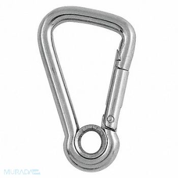 LUCKY LINE PRODUCTS Spring Snap HD Steel L 4 5/8 In, 4FCR3