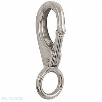 LUCKY LINE PRODUCTS Eyelet Spring Snap L 2 In, 4FCT2