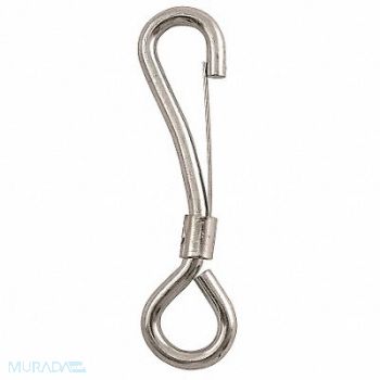 LUCKY LINE PRODUCTS Economy Spring Snap L 4 In PK10, 4FCV4