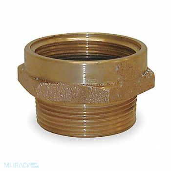 MOON AMERICAN Fire Hose Adapter Straight NPTxNH, 6ANZ6