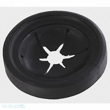 GRAINGER APPROVED Splash Guard Disposal Black Rubber, 4FEW7