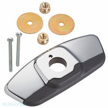 SLOAN Trim/Cover Plate Chrme 6-1/4 L 2-5/8 W, 4FFA8